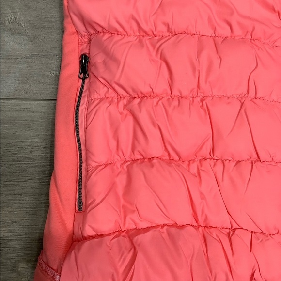 Women’s Tangerine Small 4 - 6 Vest Jacket Coat Peach Sleeveless Packable Stretch - Picture 7 of 9